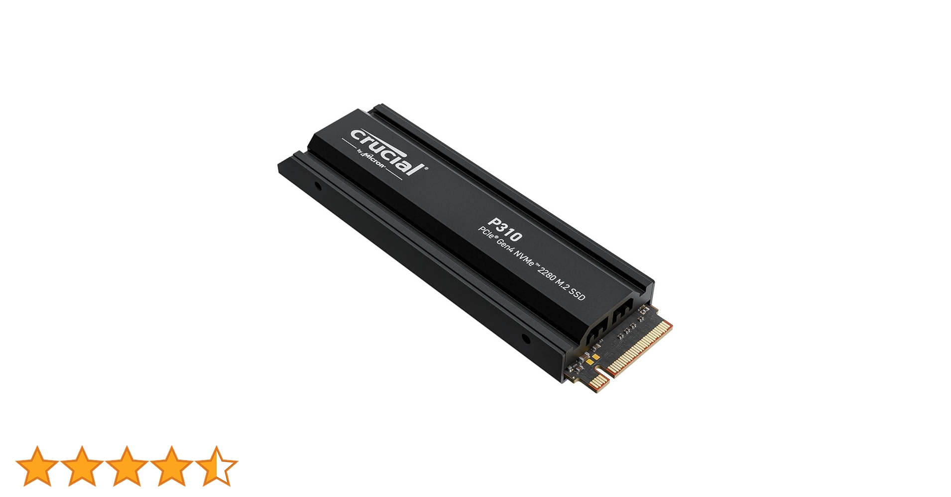 Crucial P3 1TB 2280M.2 SSD ＋ヒートシンク Amazon | Crucial P310 1TB PCIe Gen4 2280 NVMe M.2 SSD